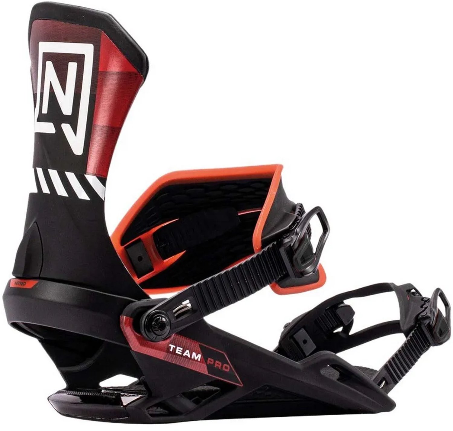 Nitro Team Pro Snowboardbindingen M Zwart
