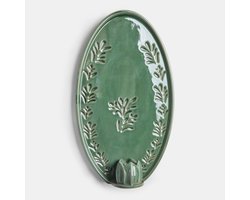 LOBERON Wandkandelaar Floranini groen