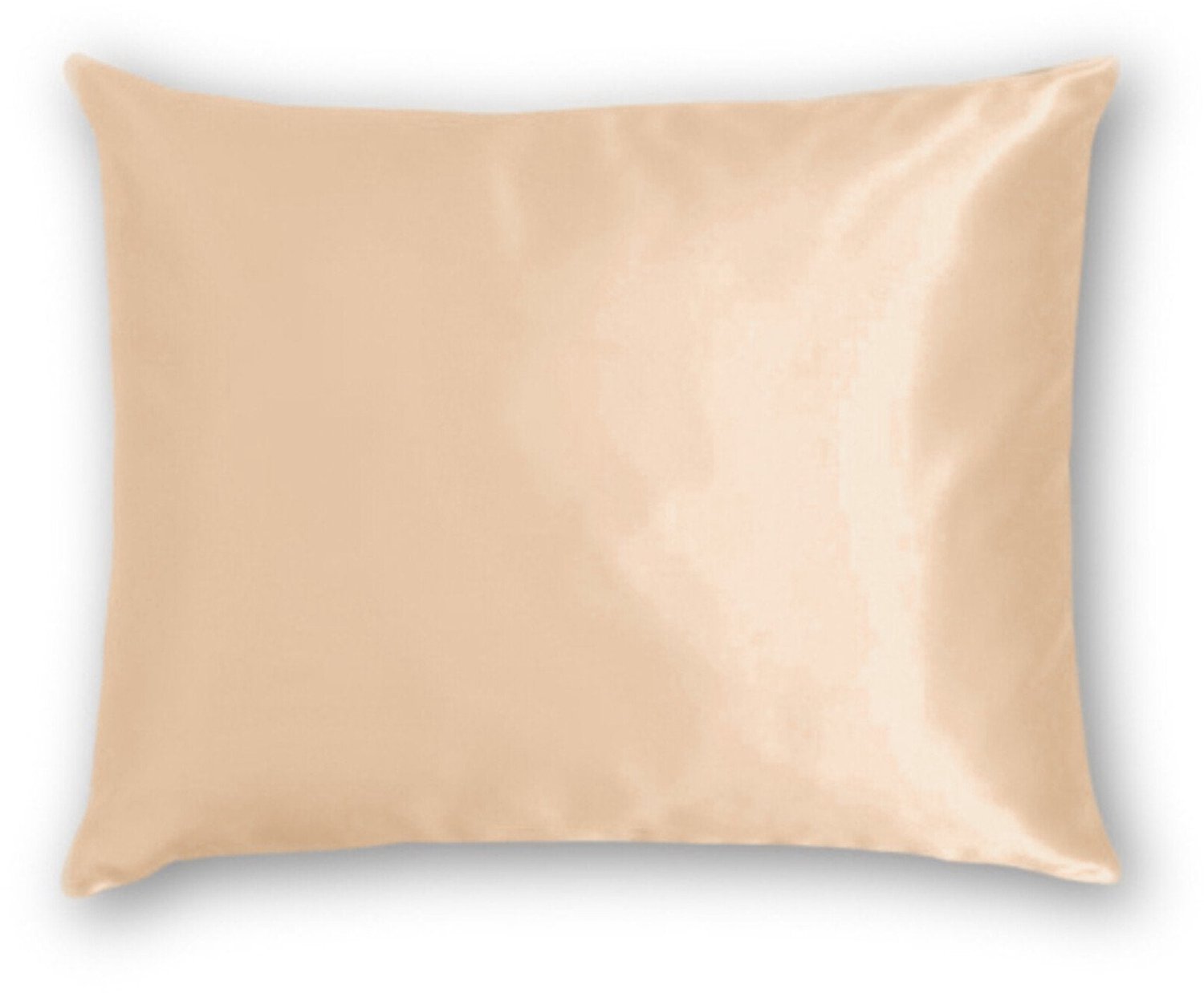 Silk Heaven Zijden kussensloop 60x70cm Donker Champagne Ritssluiting 22 Momme - Kussensloop set - Luxe Silk Kussensloop 100% moerbei zijde - Zijde kussensloop - Silk Heaven - 60x70cm / Ritssluiting