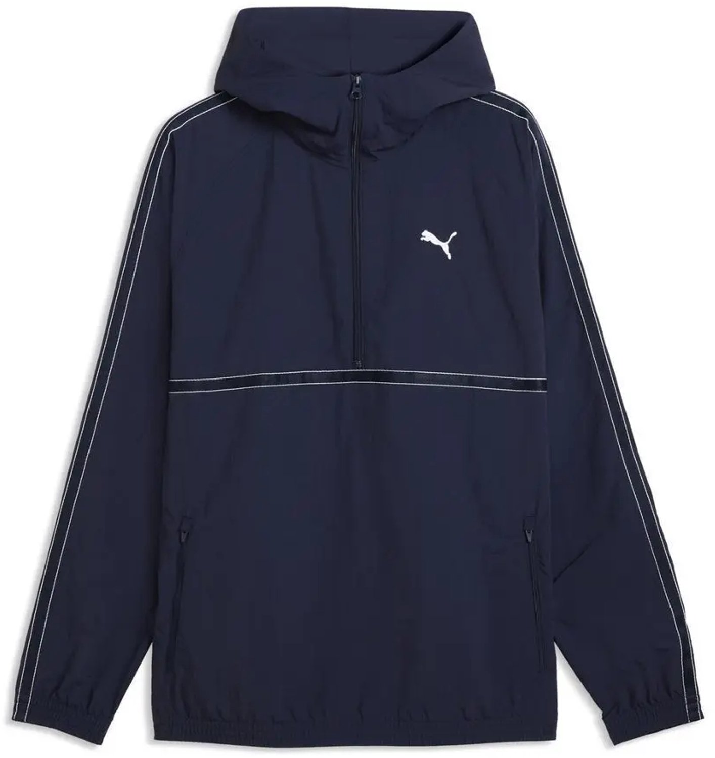 Sweatshirt met elastische omkeerbare capuchon Puma Blauw