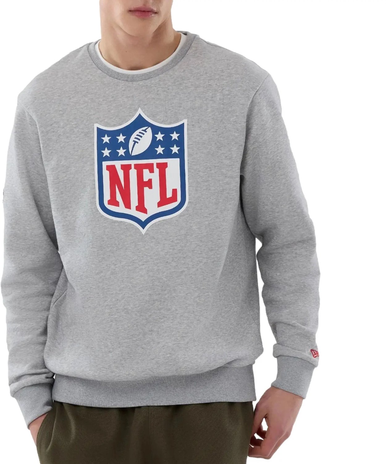 Sweatshirt New Era NOS NFL Crew HGR Grijs