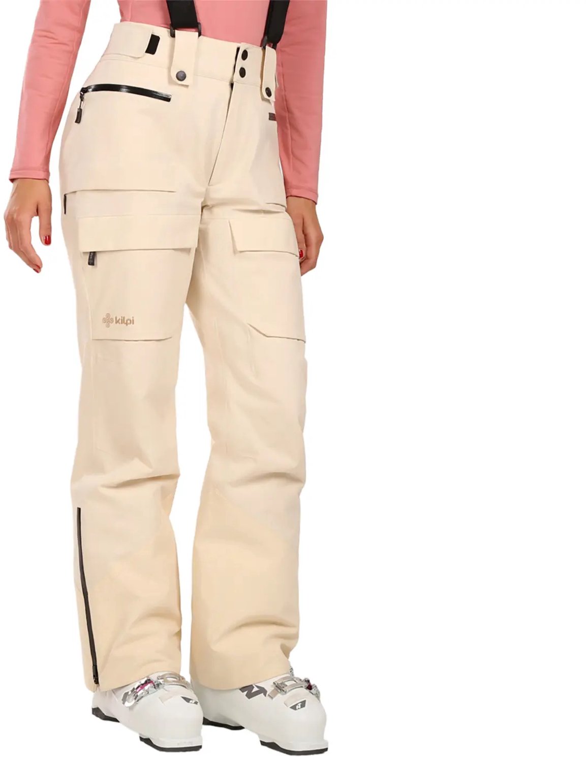 Dames skibroek Kilpi Barry Beige