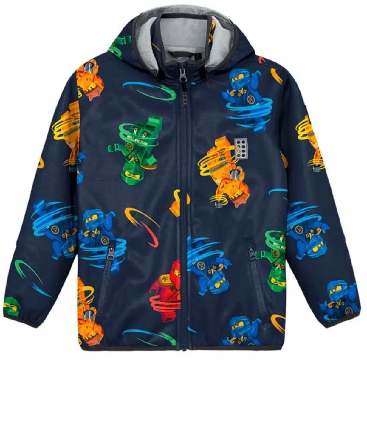 Kinderjas met capuchon Lego Wear Lwsian 200 Donker Marine