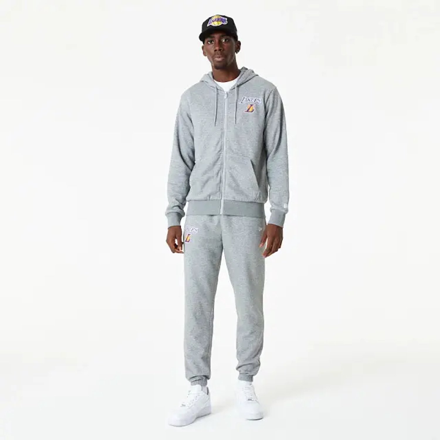 Hoodie Los Angeles Lakers Essentials Grijs
