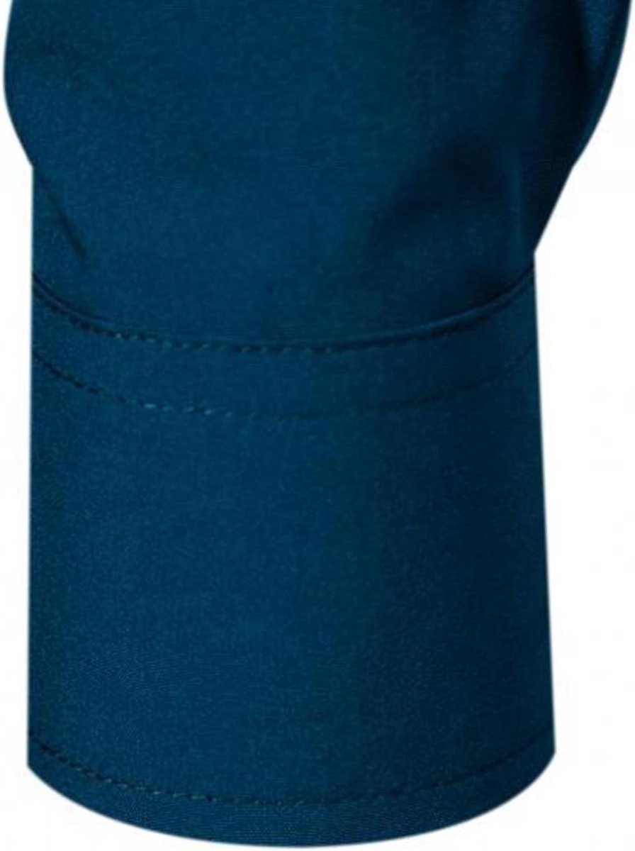 Herenhemd, katoen, linnen, lange mouwen, kort, top, casual, eenvoudig, modern, lente, herfst, casual, comfort, casual, A218