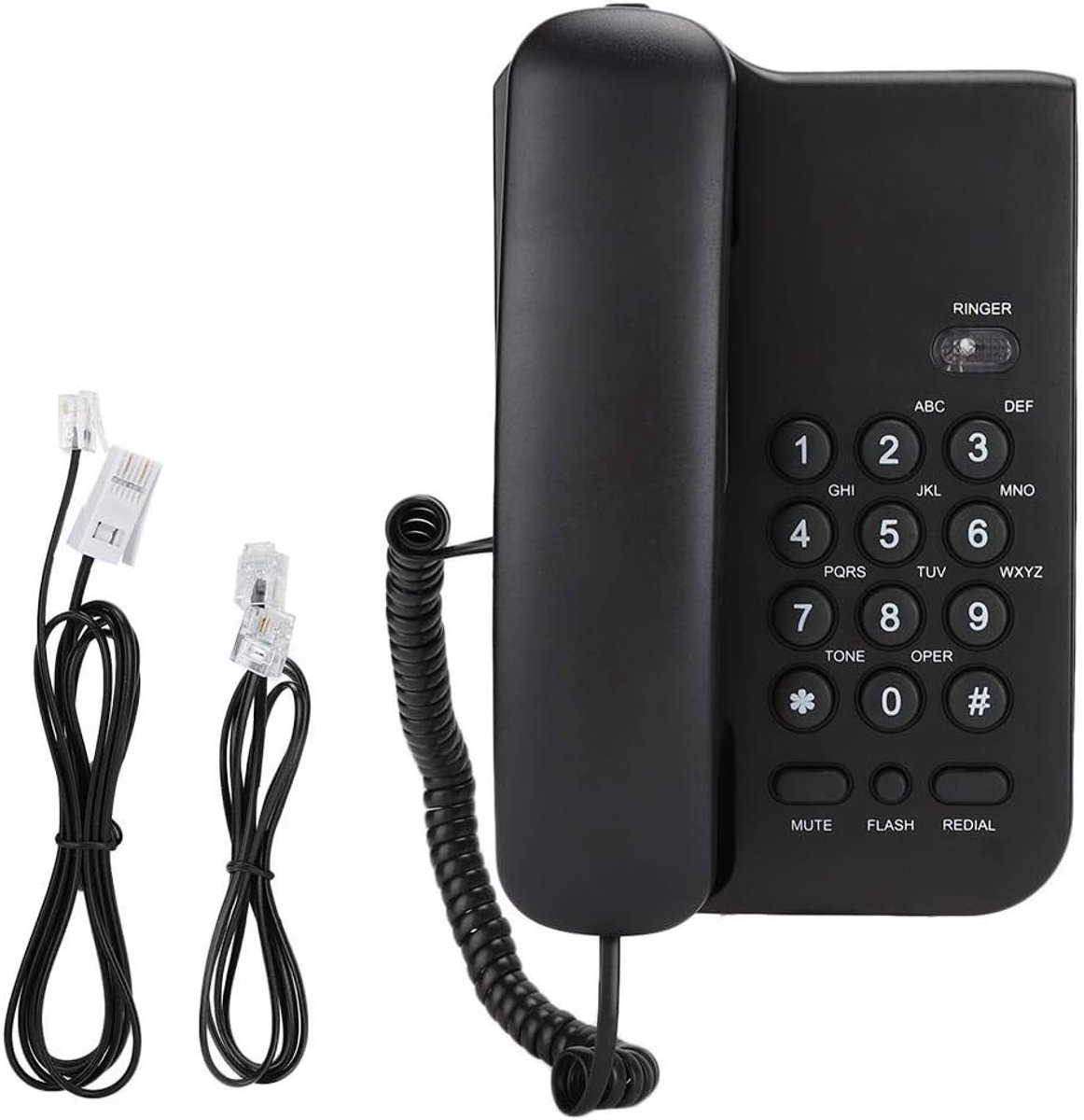 KX-T3026CID Vaste Telefoon Draagbare Engelse Telefoon voor Thuiskantoor in Hotel(zwart)