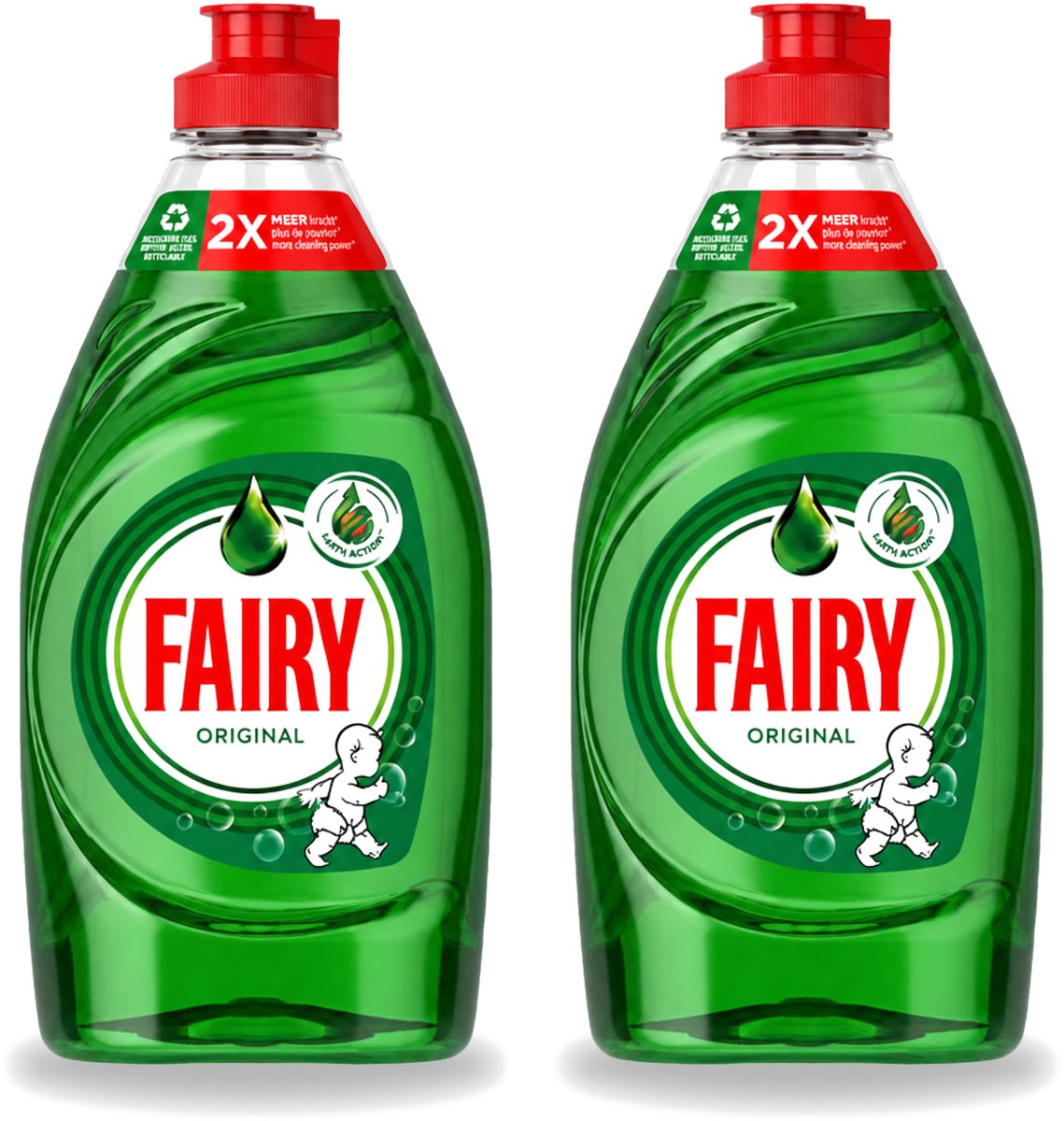 2 x Fairy – Afwasmiddel – Original – 320 ml - Voordeelverpakking - 2 stuks