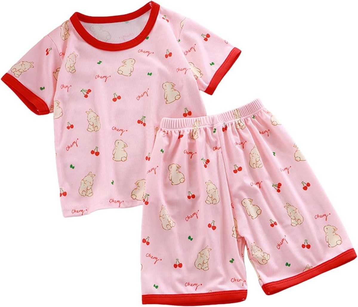 2-delige set voor jongens, katoen, poloshorts, zomer, kinderen, 4-10 jaar, zacht, licht, casual, A42