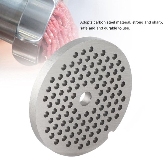 Professionele Vleesmaalmachine Schijf met 5/7mm Gaten - Vervangingsonderdeel voor Noodles en Molen met Duurzaam Materiaal — afbeelding 5