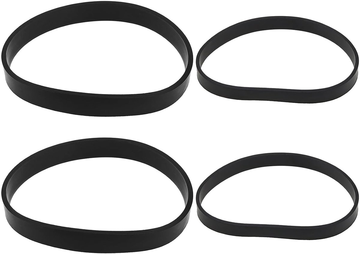 4 stuks stofzuigerelastische riemen compatibel met Dyson DC04/DC07/DC14/DC33 reserveriemen 902514-01 klein/groot