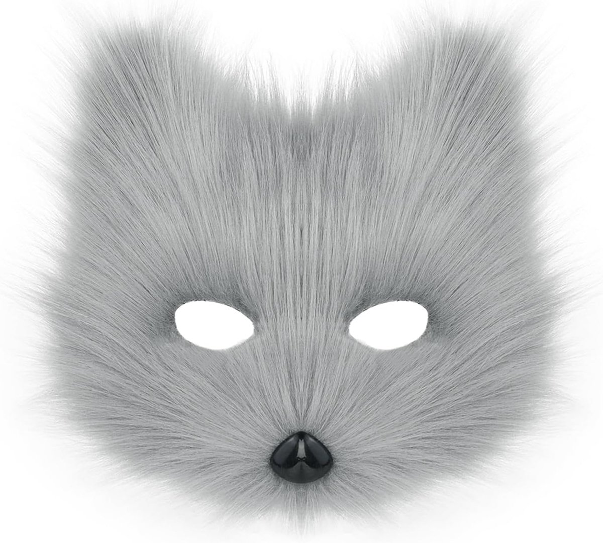 Vos Wolf Pluche Kat Half Gezichtsmasker Halloween Party Kostuums Rekwisieten