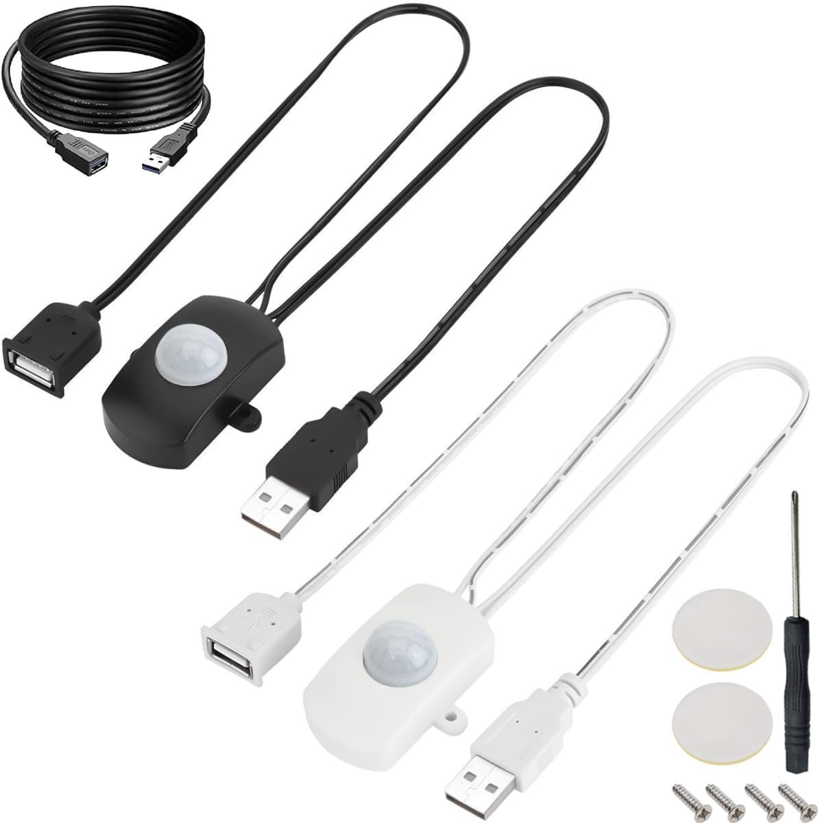 PIR Motion Detector DC 5-24V Mini LED Strip Automatic Sensor Switch Infrared PIR Motion Detector 120° Detection Range - ShopVlot