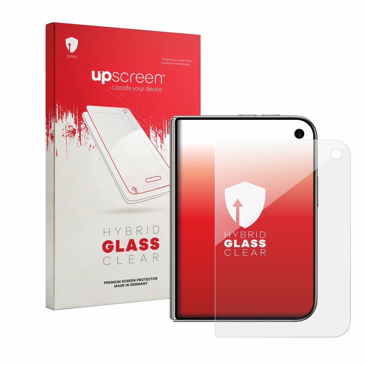upscreen - Screenprotector voor Apple iPhone Duo - Folie Beschermfolie Beschermglas transparant