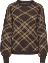 ONLY - ONLNOEME LIFE LS JQ O-NECK NOOS KNT Dames Trui
