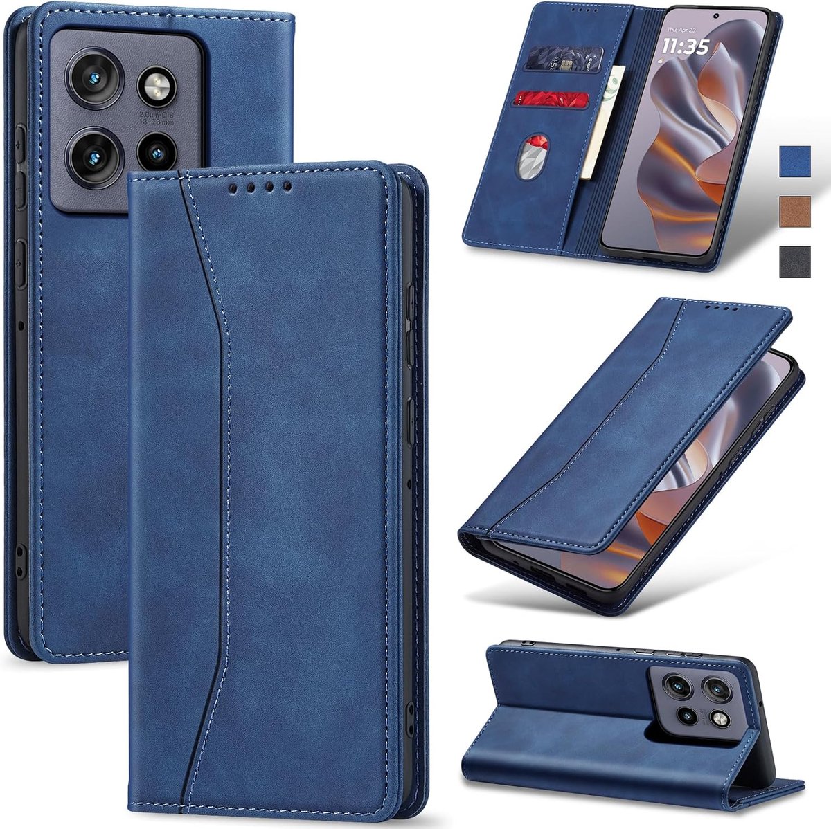 Hoesje voor Motorola Edge 50 Neo,Blauw