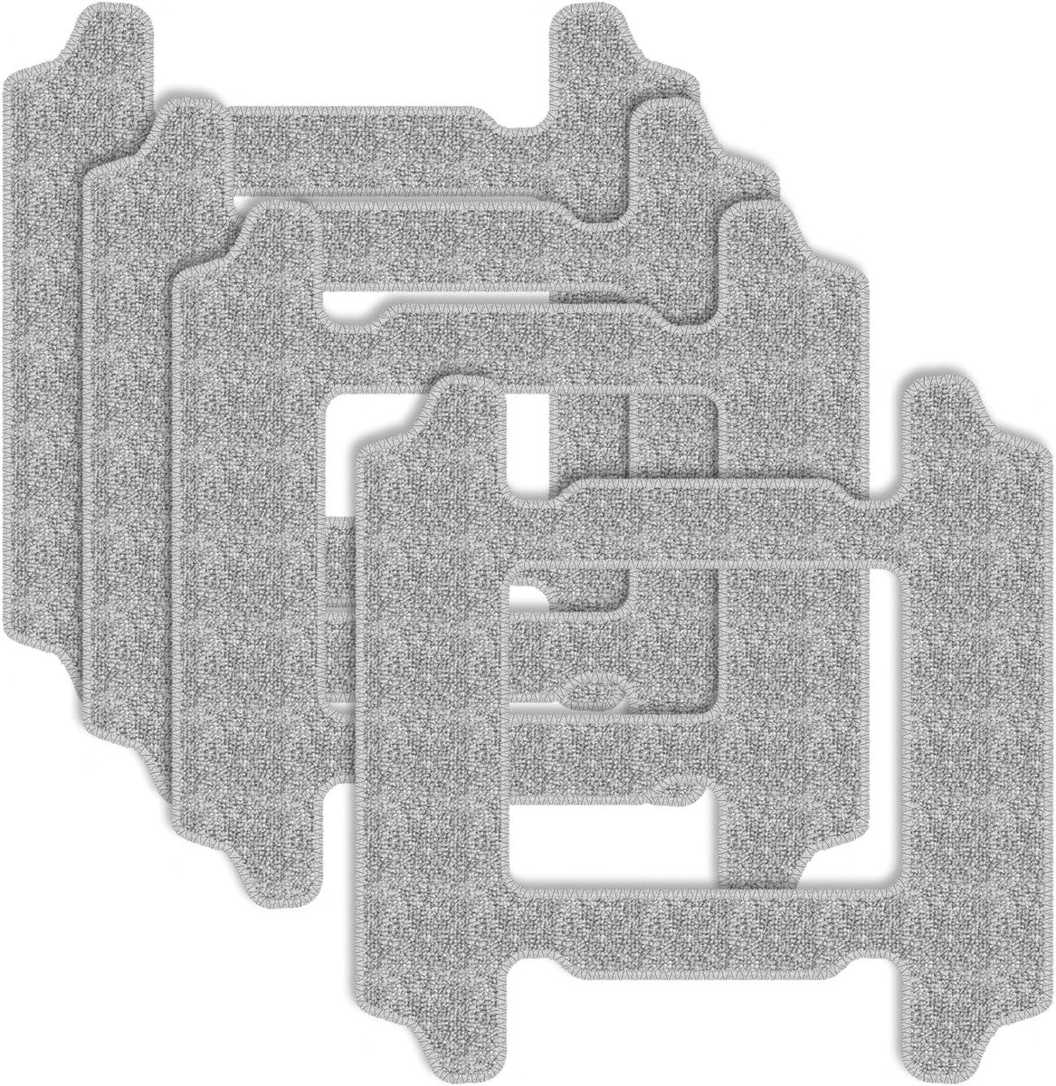 Accessoires, geschikt voor raamreinigingsrobot, raamreinigingsrobot, microvezeldoeken, 4 stuks, vervanging, toepasbaar op YW758