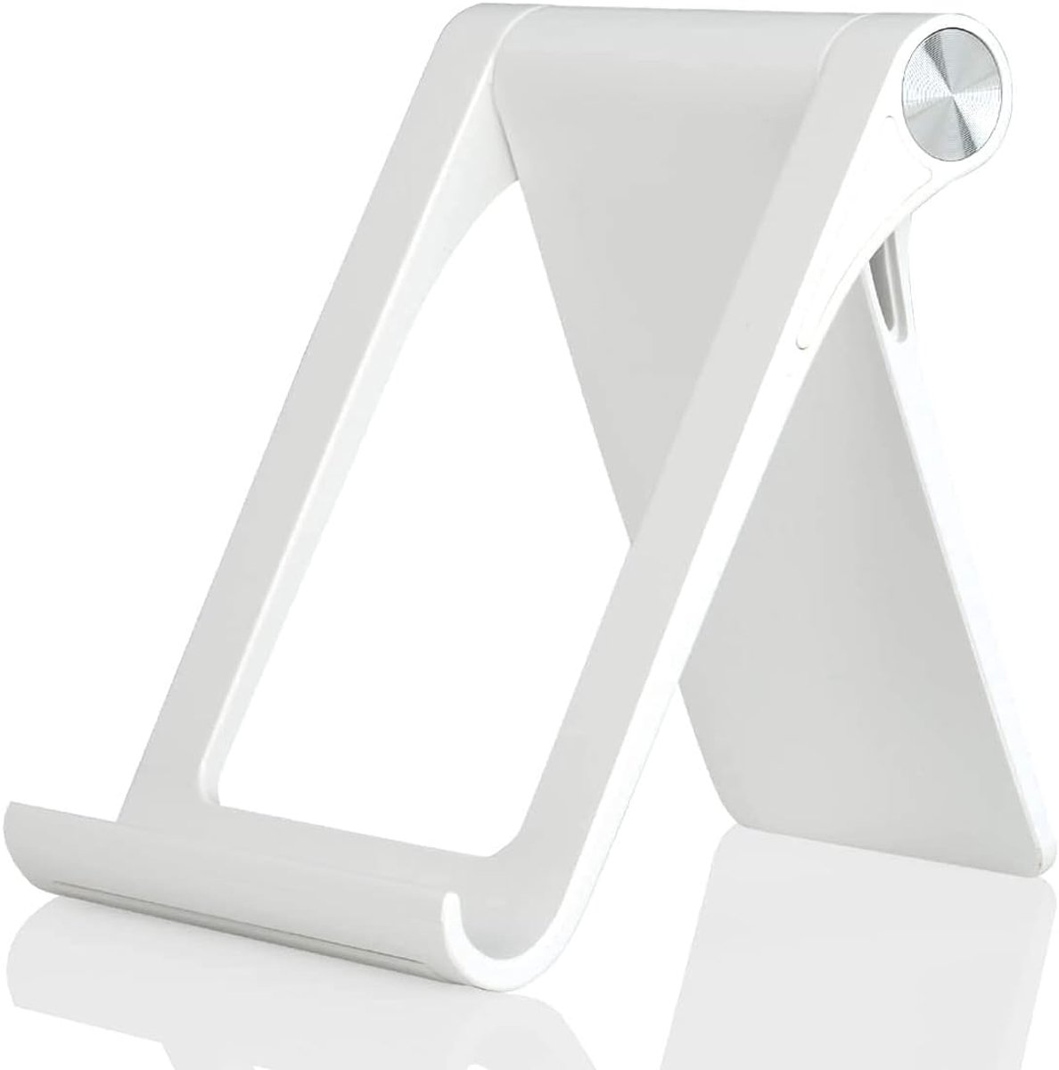 Houder voor iPhone 16 15 14, 13, 12, 11 Pro Max, XS, XR, 8 Plus, 6, 7, Samsung Galaxy S22, Android smartphone, zwart (wit)