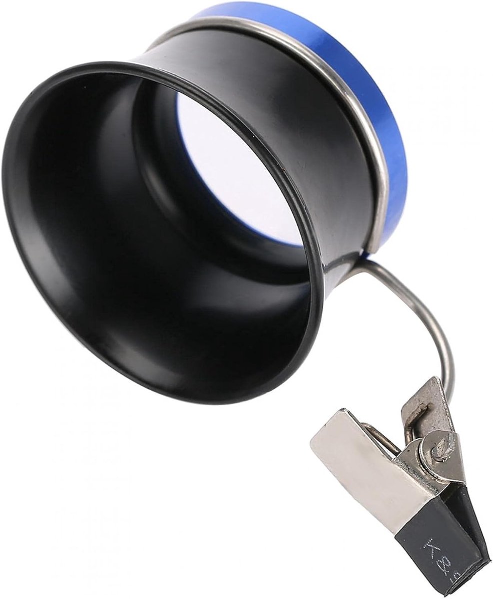 Lenzenvloeistof Vergrootglas, Draagbare Loepen Sieraden Vergrootglas Horlogemaker Sieraden Horloge Reparatie Tool voor Juweliers, Mechanica Machinisten(20X)