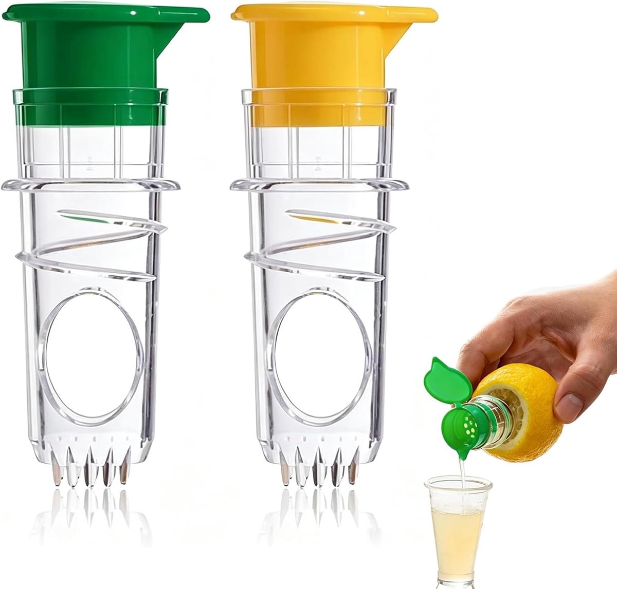 Handpers 2 stuks Lemon Squeezer - citroensap schenktuit