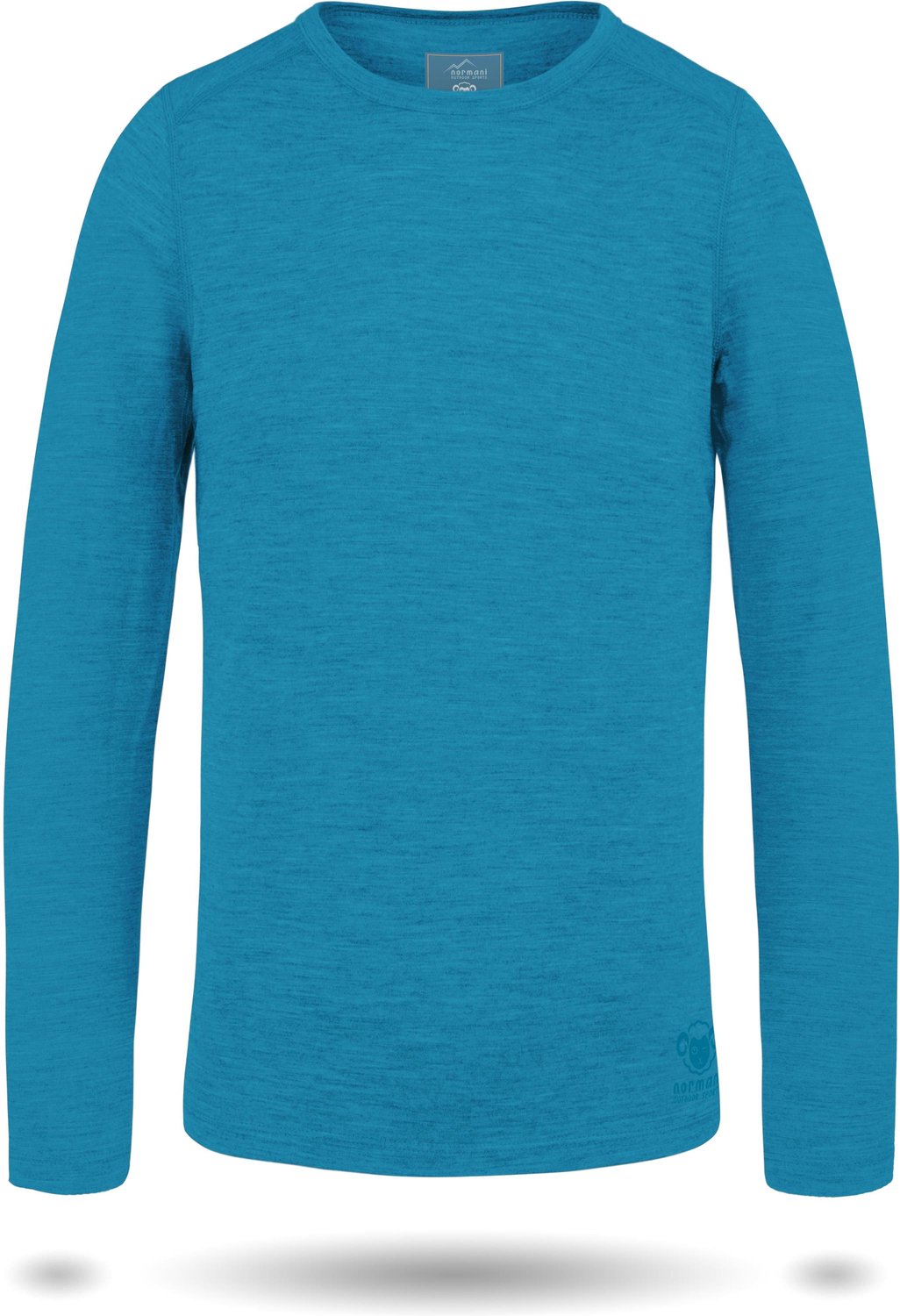 Kinder-shirt met lange mouwen van merinowol „Broome“