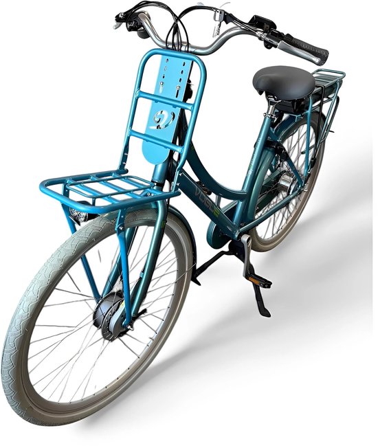Vogue Elite 3 Elektrische Fiets - Mint Blue - 50 cm — afbeelding 3