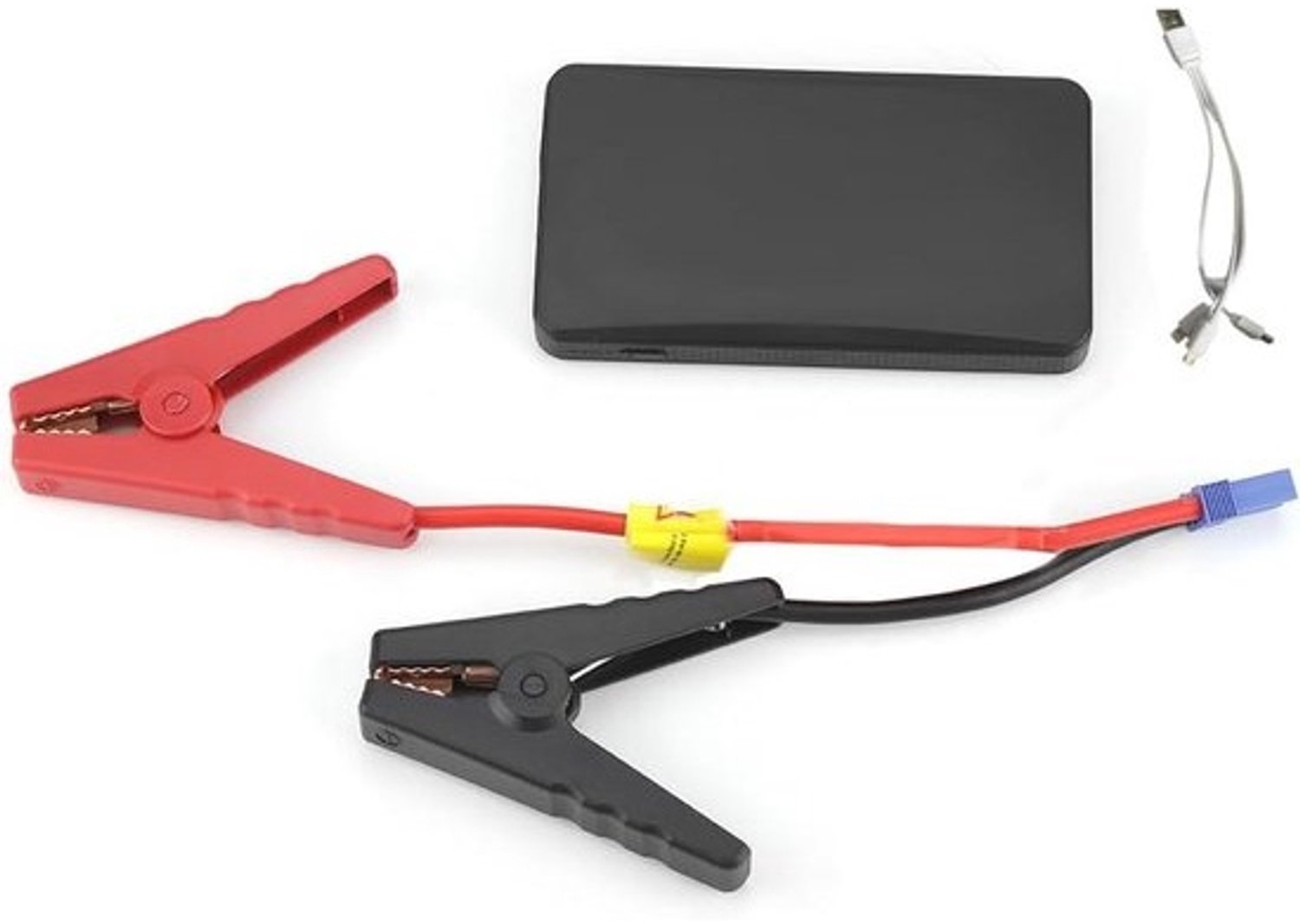 Draagbare 12V jumpstarter en acculader voor benzinemotoren tot 2.0L
