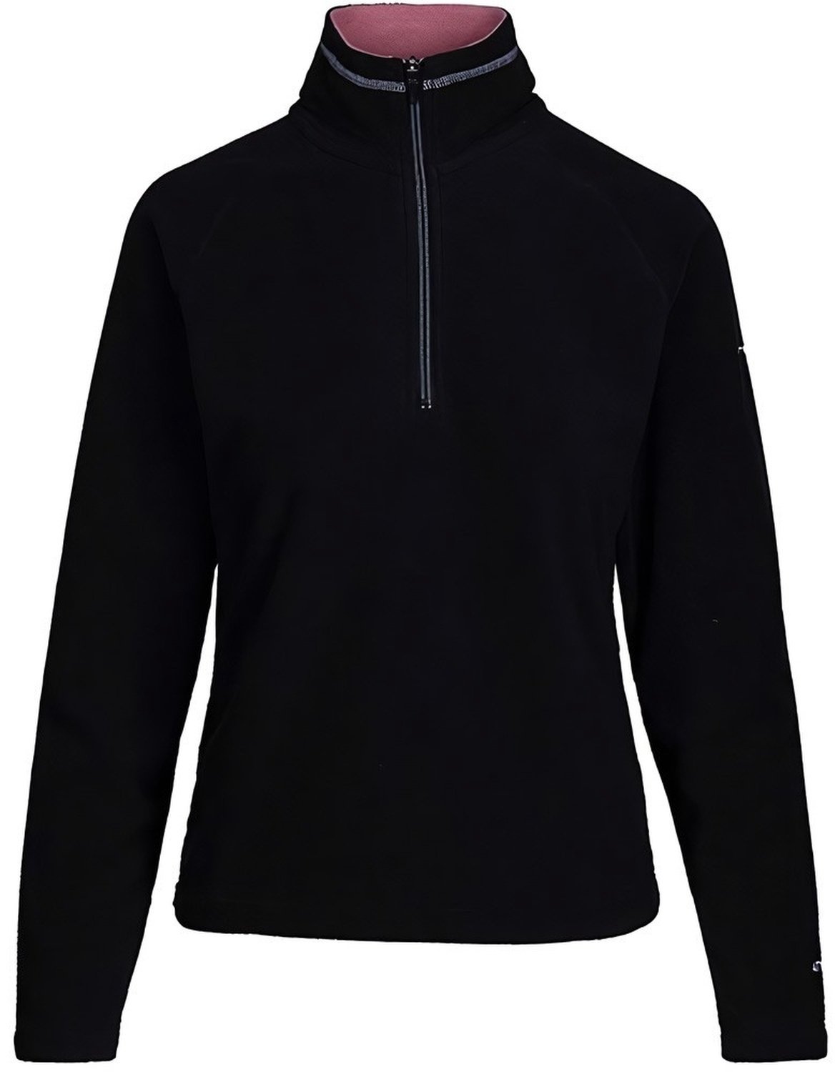 Trespass dames fleecejas/fleecepullover Skylar Fleece At100 Zwart
