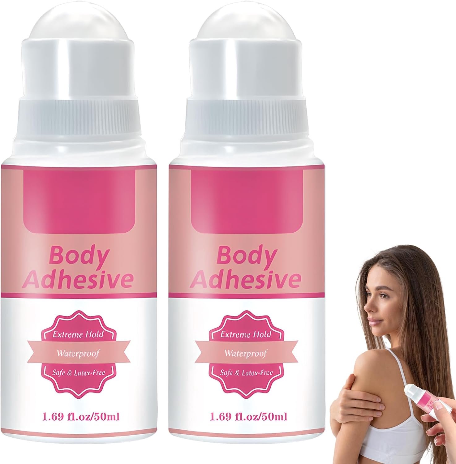 Skinlijm voor Kleding 50ml - Waterdicht - Onzichtbaar - Tot 12 uur grip - ShopVlot