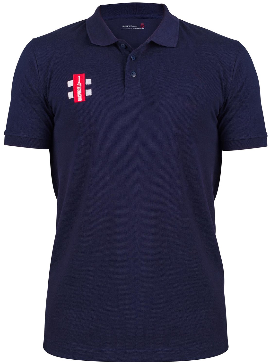 Gray-Nicolls sport polo shirt Velocity S/S donkerblauw small textiel.
