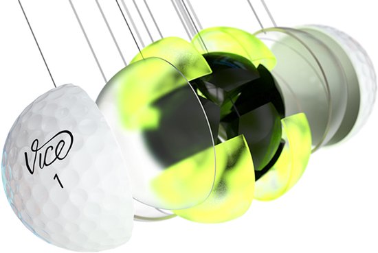 Vice Pro Plus - Lakeballs - 25 gebruikte golfballen - wit — afbeelding 3
