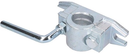 Geribbeld jockeywiel 48mm voor aanhangwagens tot 3500kg — afbeelding 3