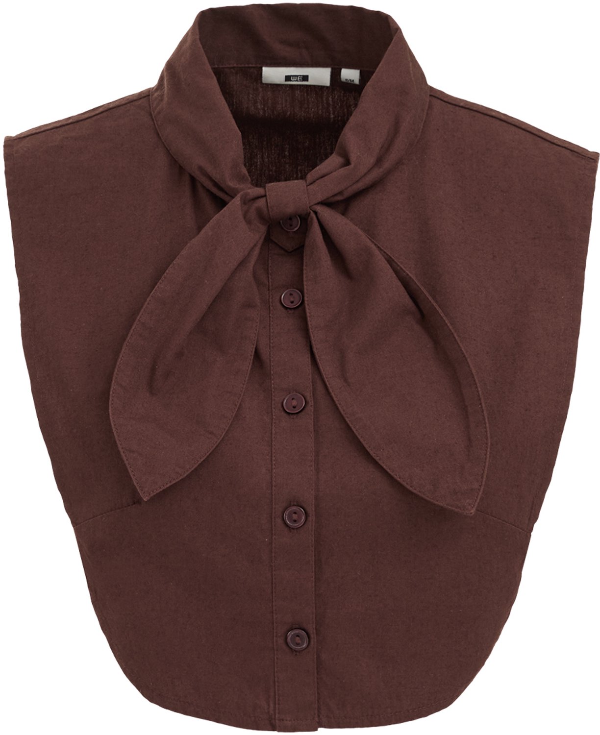 WE Fashion Dames sjaalkraag met strik