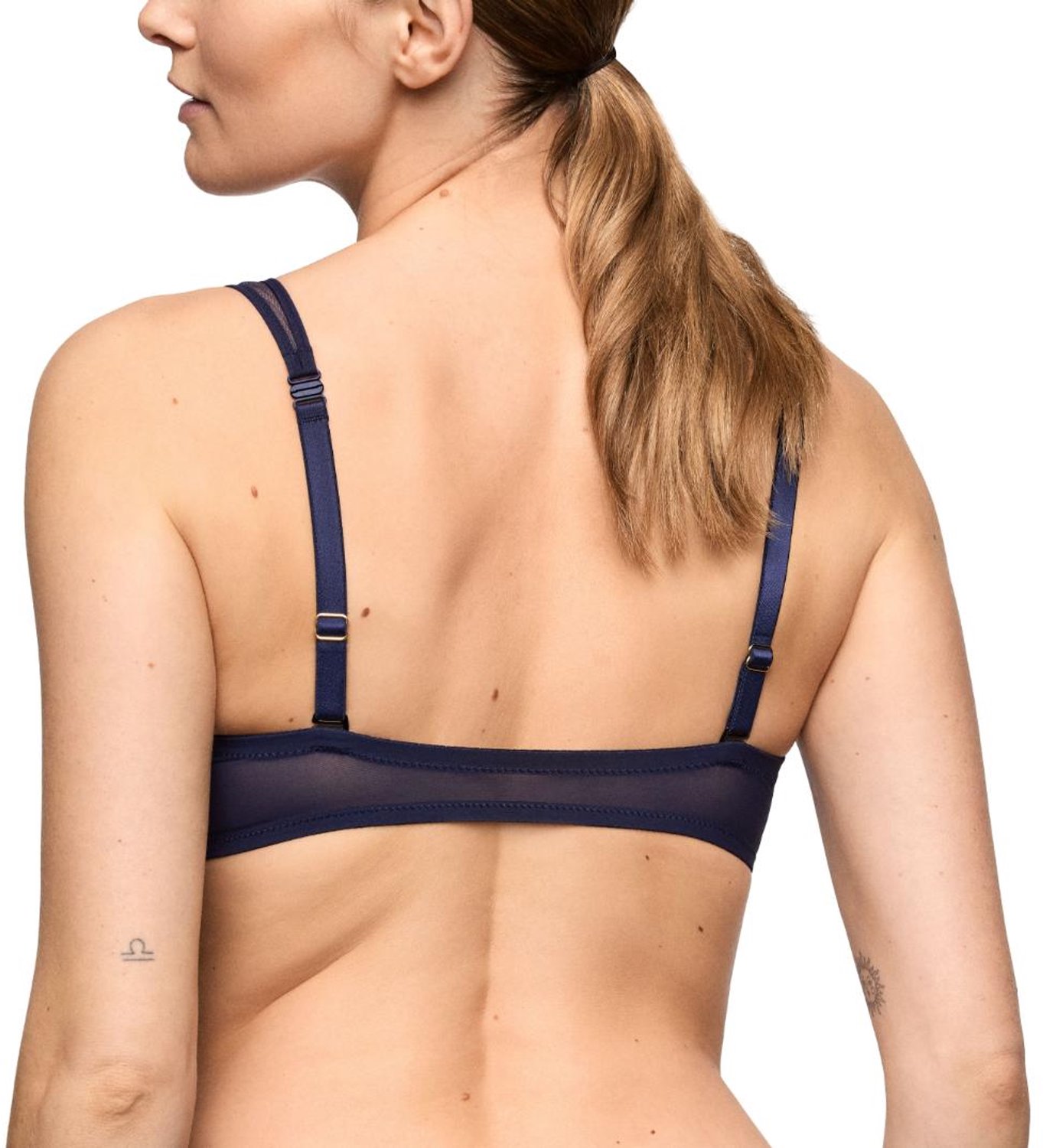 Marie Jo Linaa Bralette zonder Beugel 0103094 Evening Blue - maat EU 80D / FR Blauw
