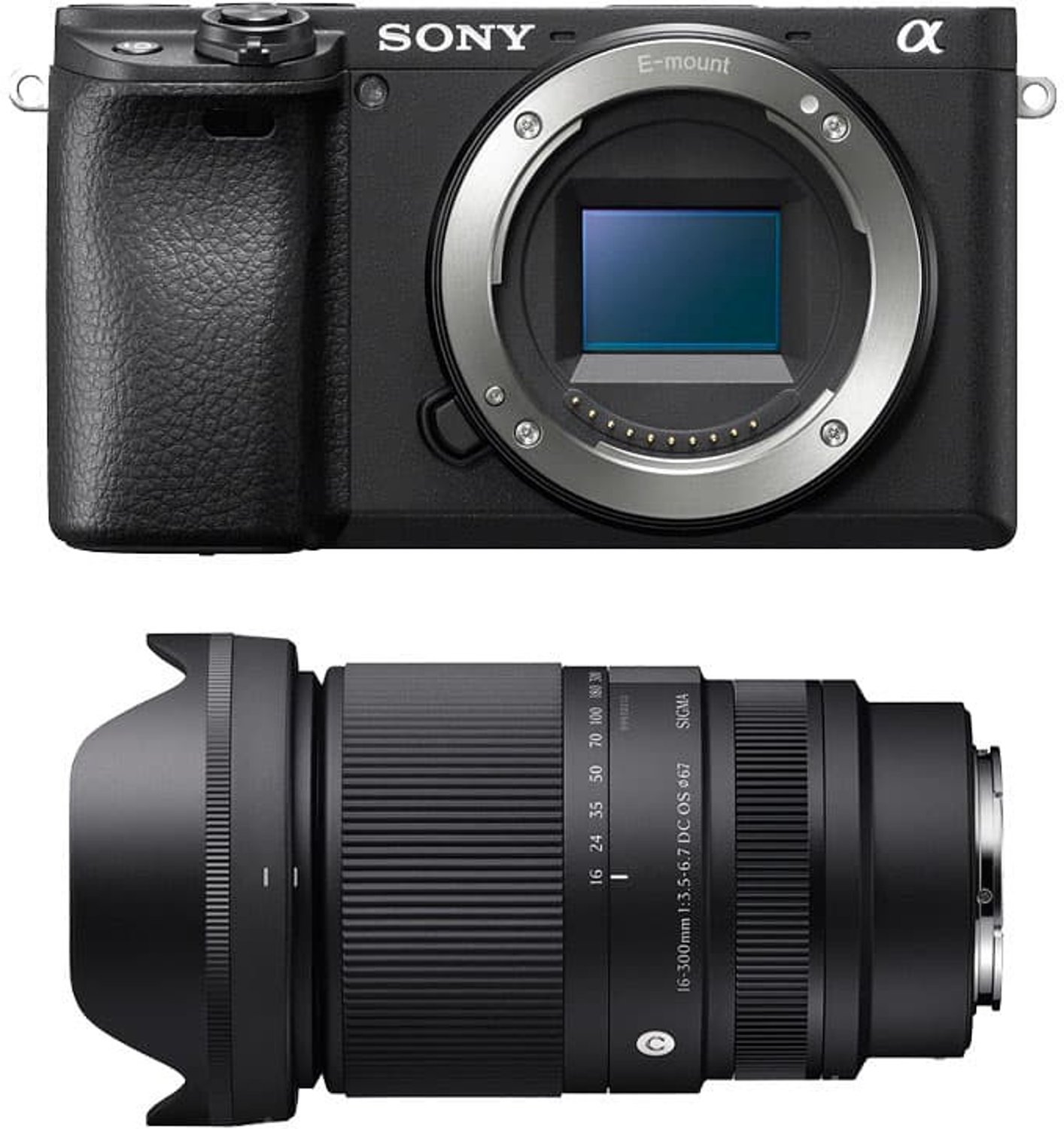 SONY ALPHA 6400 BLACK + SIGMA 16-300mm f/3.5-6.7 DC OS Contemporary