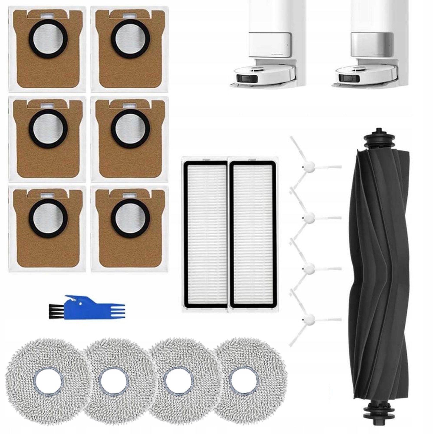 18-delige Accessoireset voor Xiaomi X20+/L10s Ultra/L10 Ultra Robotstofzuiger