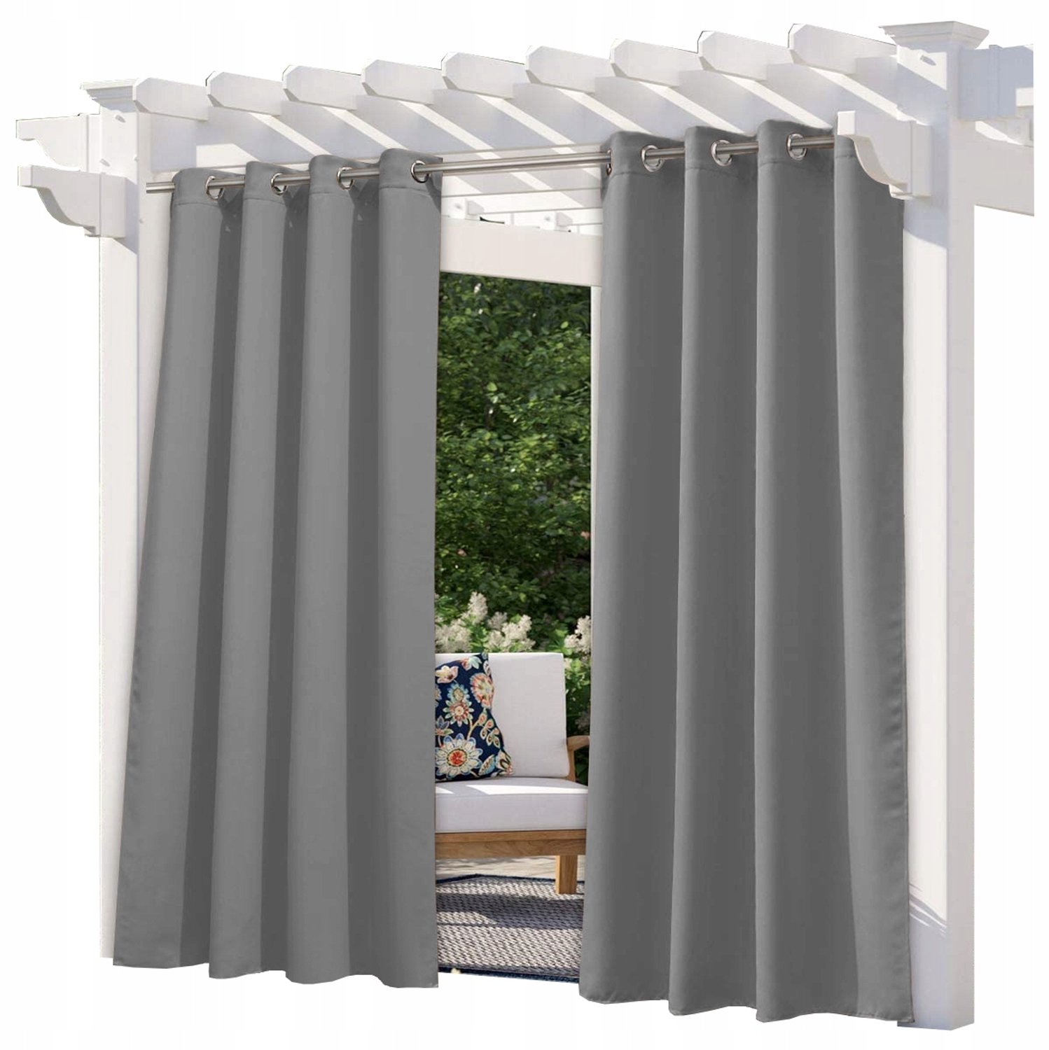 Waterdichte Tuindoek Gordijn voor Terras - 155x250 cm