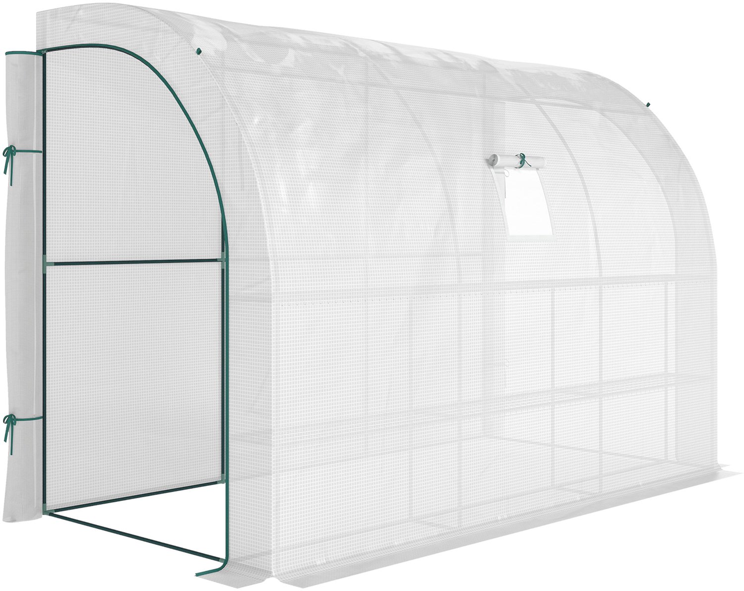 Sunona Foliekas - Met 3 etages en 6 schappen - 300 x 150 x 213 cm - Wit