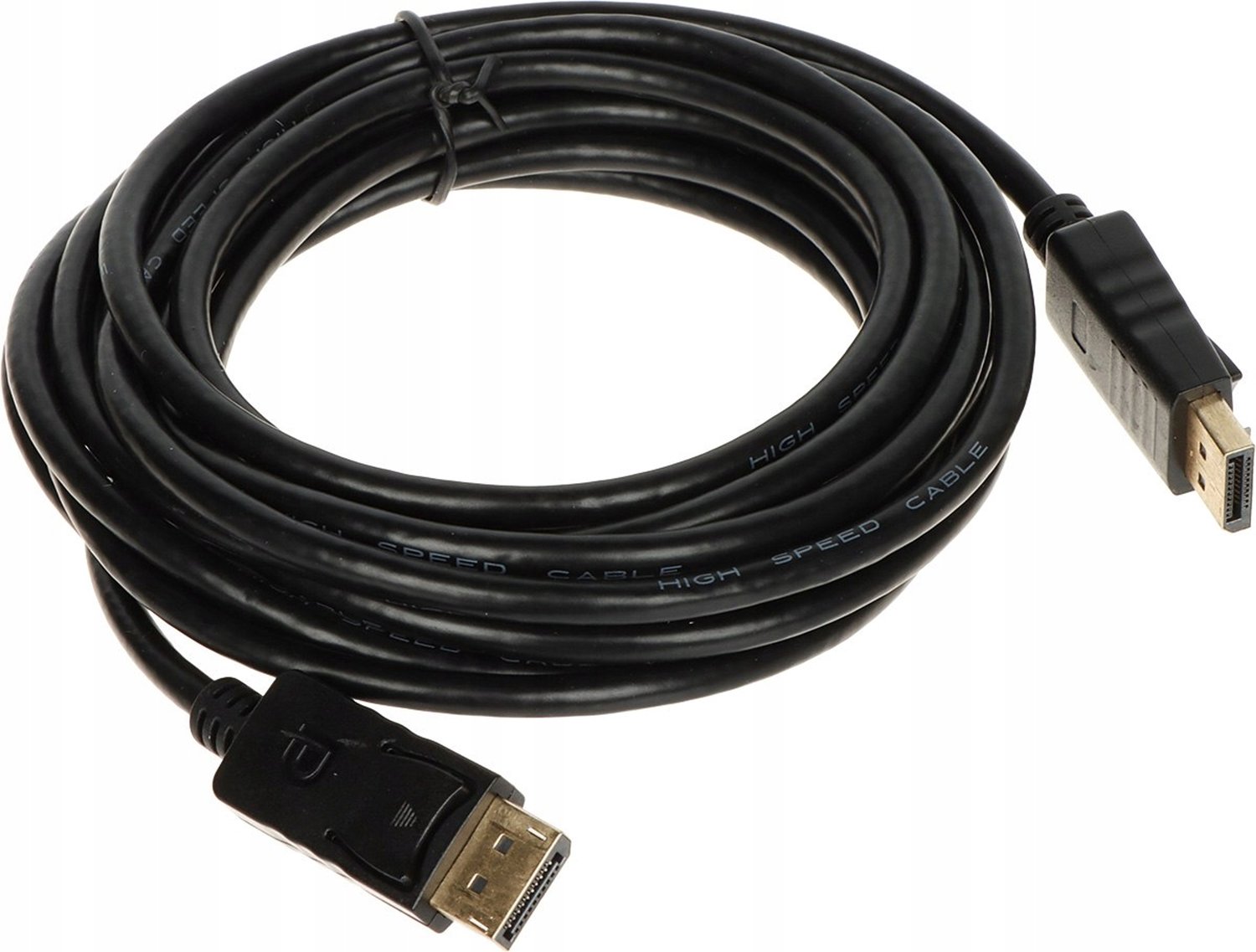 Image of DisplayPort Kabel 5m 4K UHD DP 1.2 Verguld