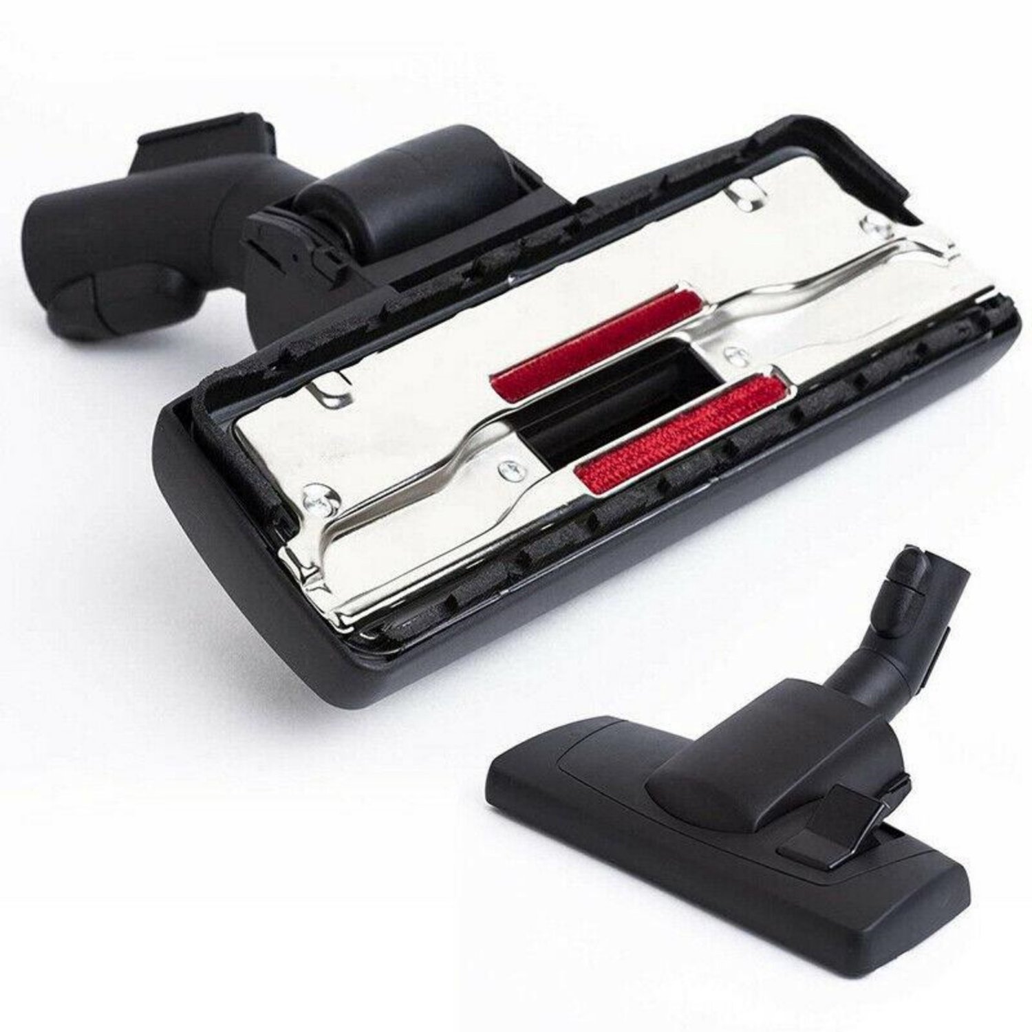 SSTRWGOOD Stofzuigerborstel - Universele Opzetborstel met Verstelbare Hals - Geschikt voor Miele S1 S2 S4 S5 S6 S8 SBD 285-3 - Plastic - Incl. Klikbevestiging en Parkeerfunctie