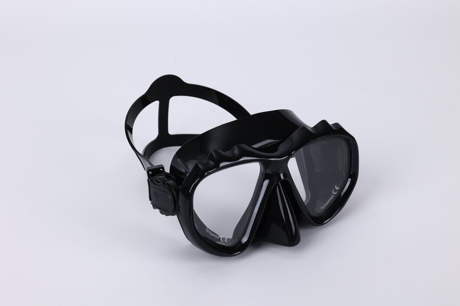 Cove Duikmasker - Professioneel Zwart voor Snorkelen & Zwemmen