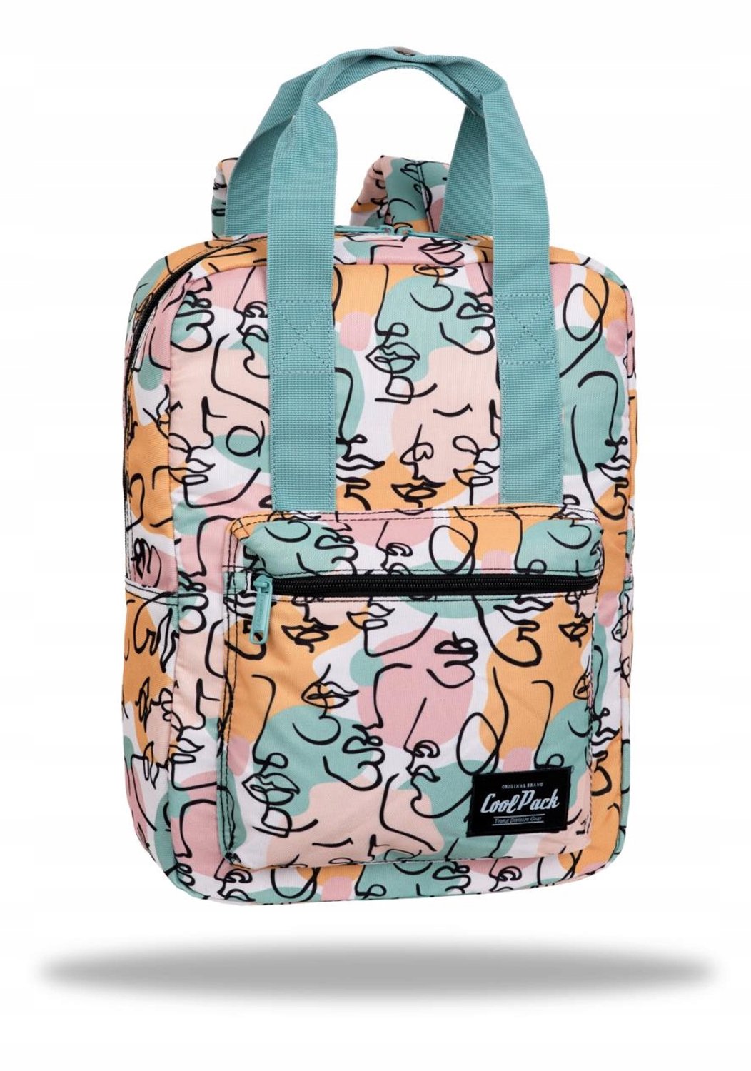 CoolPack Art Deco Rugzak - 1 Vak - Groen - 37cm