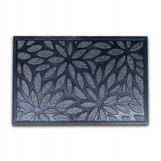 Rubberen deurmat 40x60 cm, weerbestendig, antislip