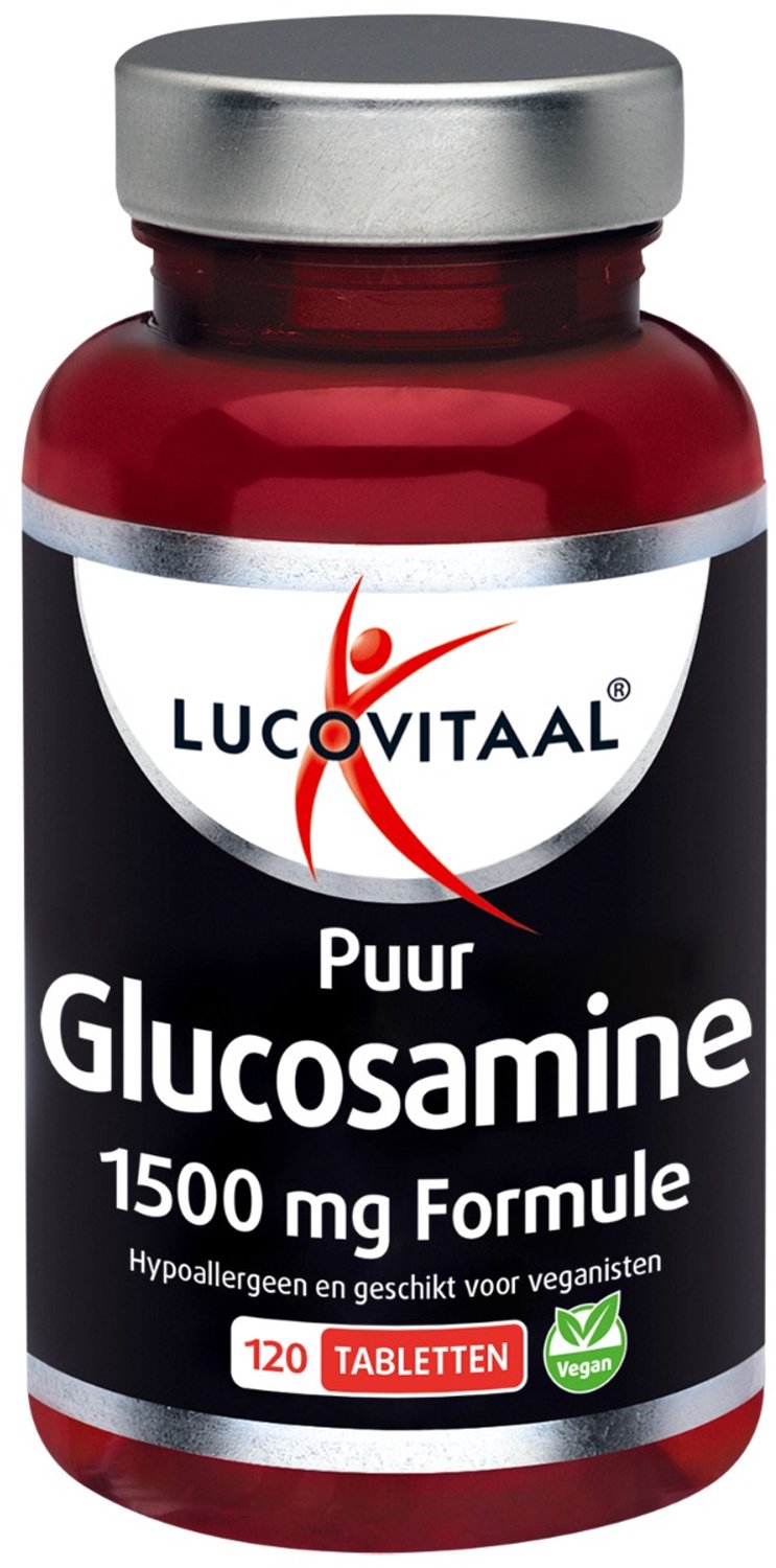 Lucovitaal Glucosamine Puur 1500 mg formule 120 tabletten