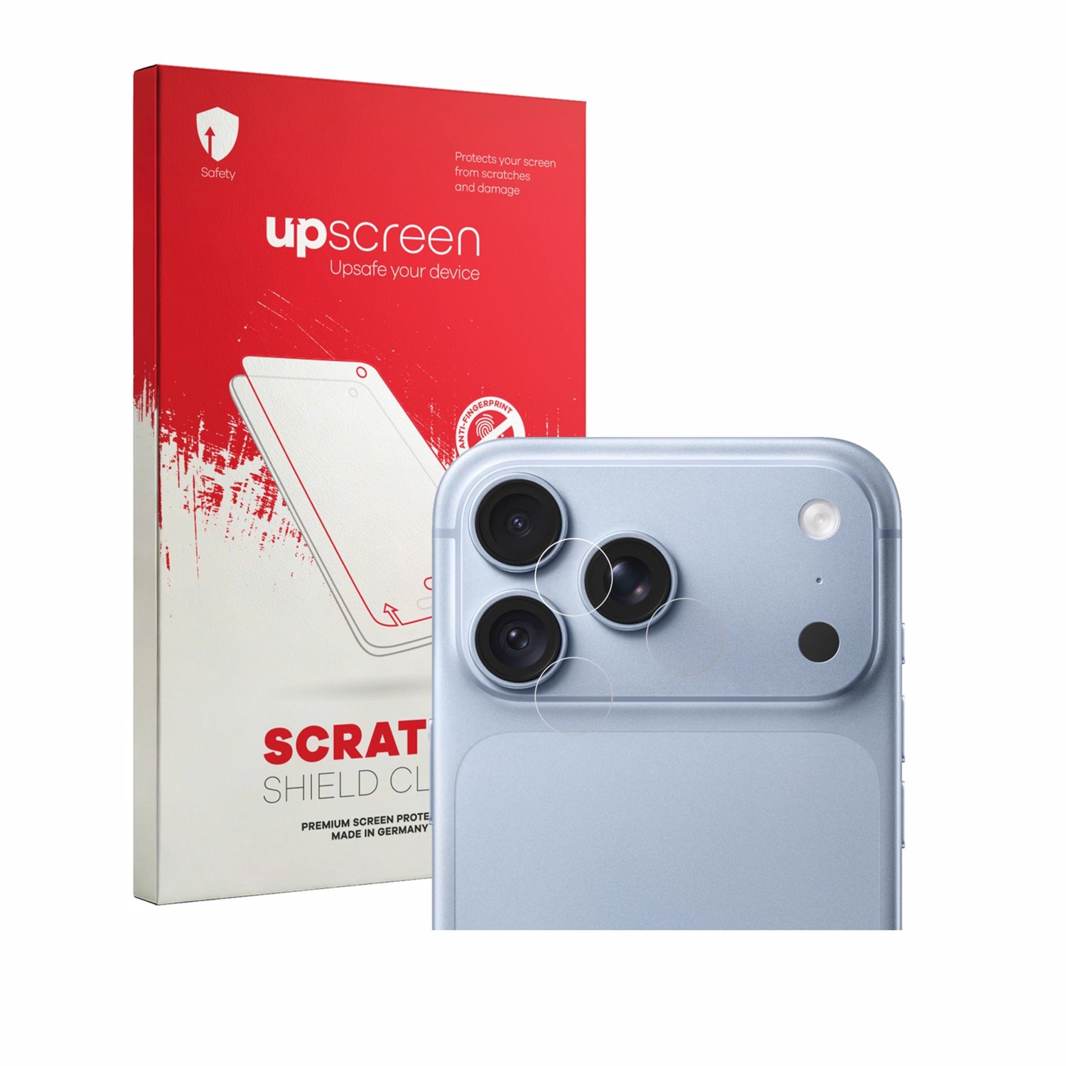 upscreen - Screenprotector voor Apple iPhone 18 Pro Max (ALLEEN Camera Lens) - Folie Beschermfolie transparant