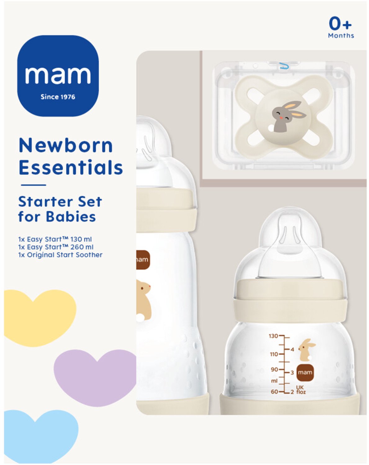 MAM Easy Start Anti-Colic Starter Beige 1 set
