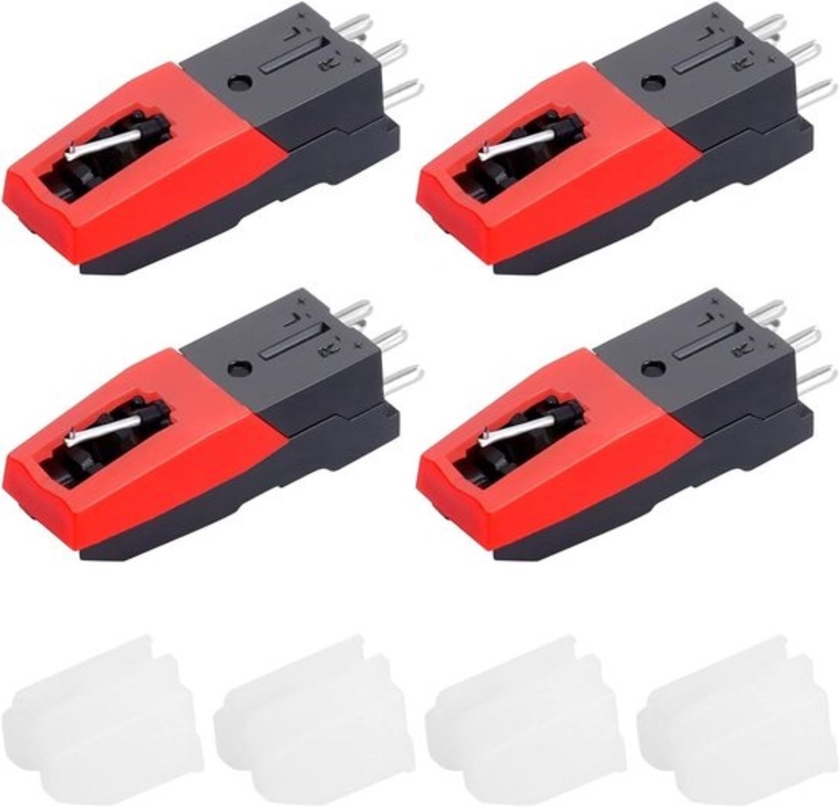 Draaitafel naald - 4 stuks reservenaald voor platenspeler