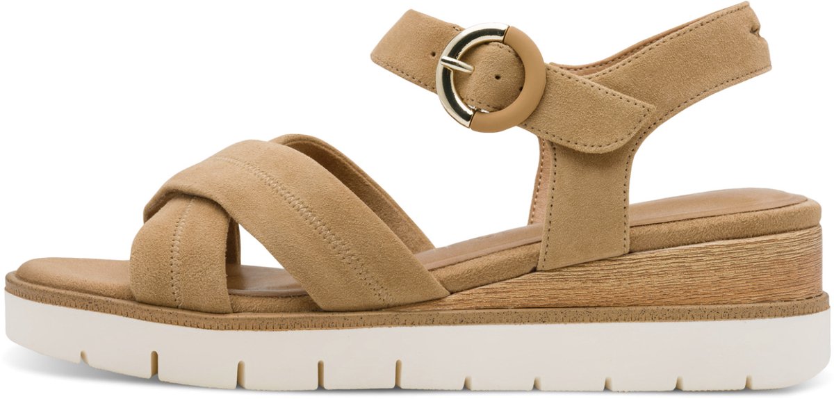 Tamaris Core Dames Sandalen - CAMEL - Maat 37