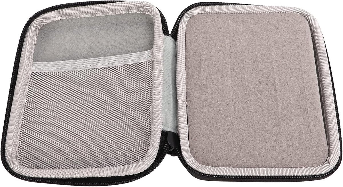 Plectrumhouder met Schokabsorptie en Krastbestendige Bescherming voor Gitaarpicks en Snaren - Zwart