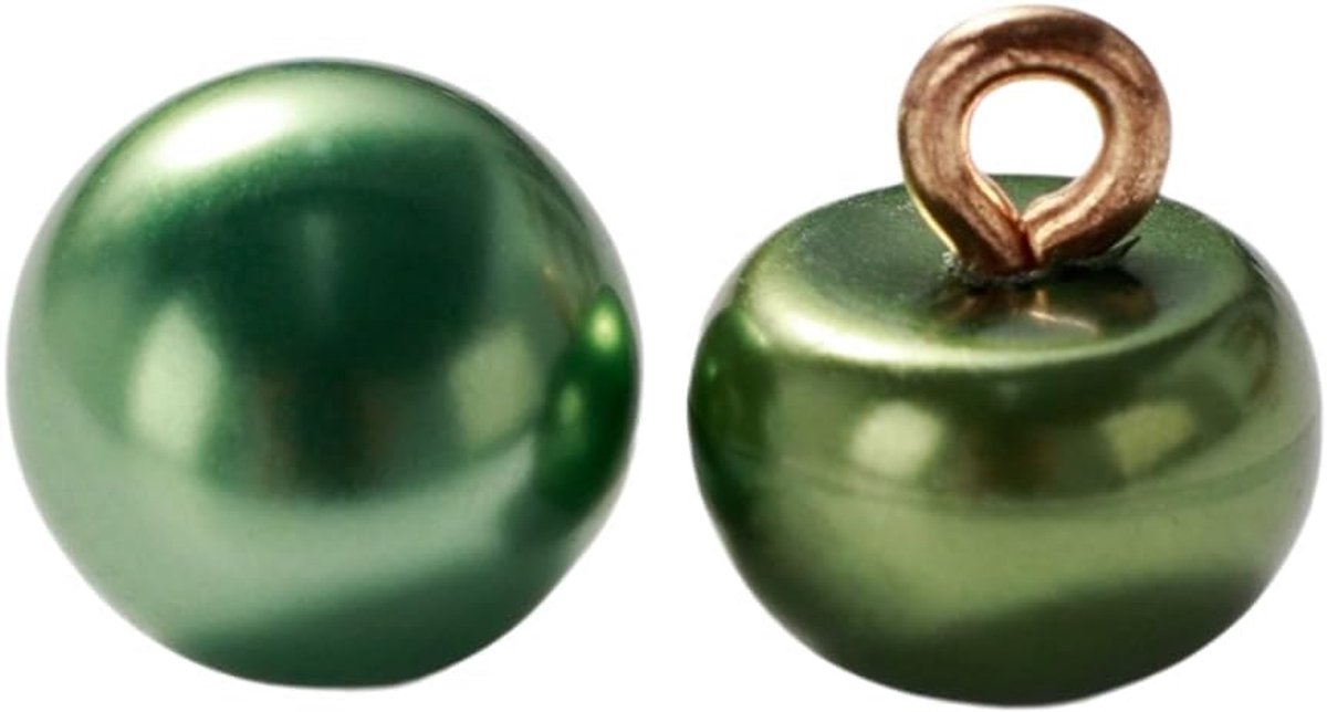 Knopen met oogje, halve bolknopen 10 mm, oogknopen, decoratieve knopen voor naaien en knutselen van decoraties, reserveknoppen voor doe-het-zelf trui, kleding, mantels, hemd