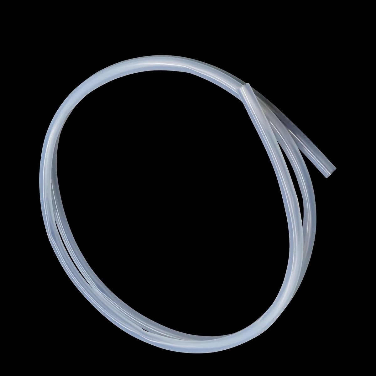 Siliconen buis 4 mm binnendiameter x 7 mm buitendiameter 2 meter, flexibele voedingskwaliteit slang siliconen buis water lucht buis pijp transparant